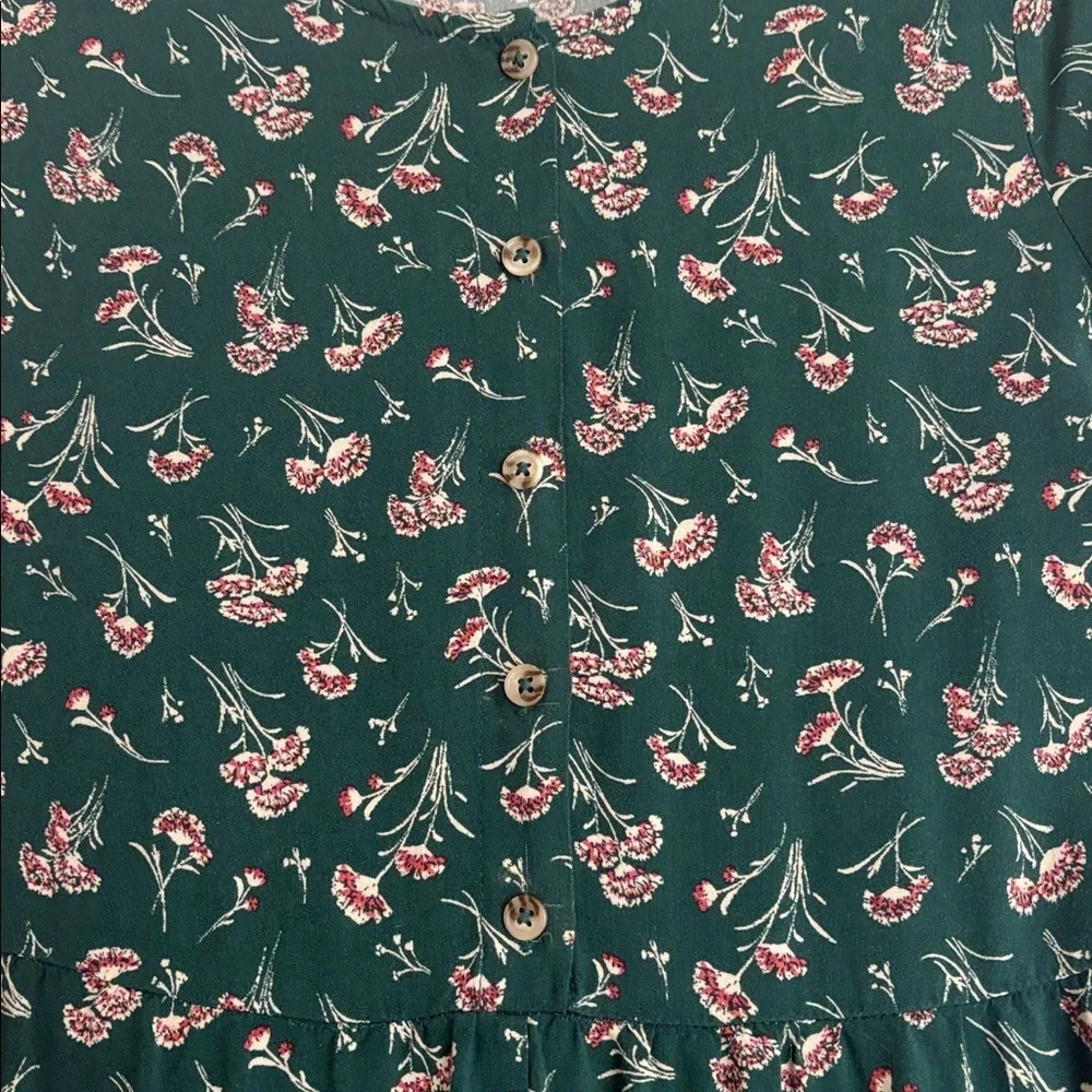 Floral Green Pantsuit - Picture 3 of 10